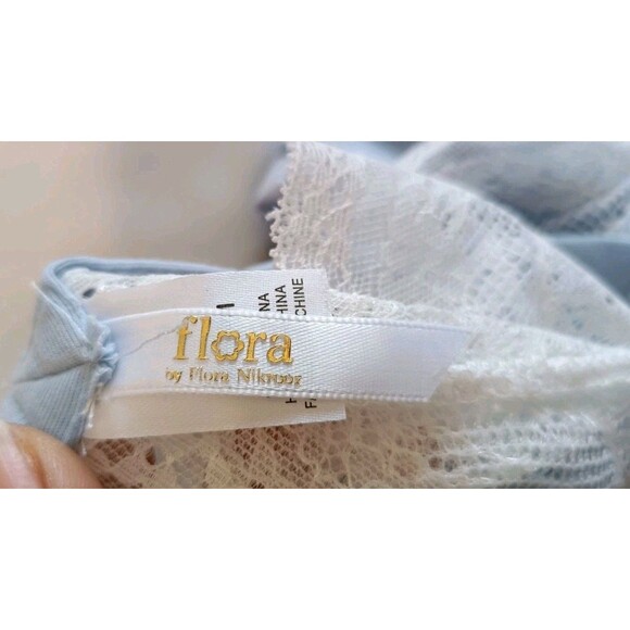 Flora Nikrooz Chemise Slip Size Medium Blue New - Picture 8 of 8